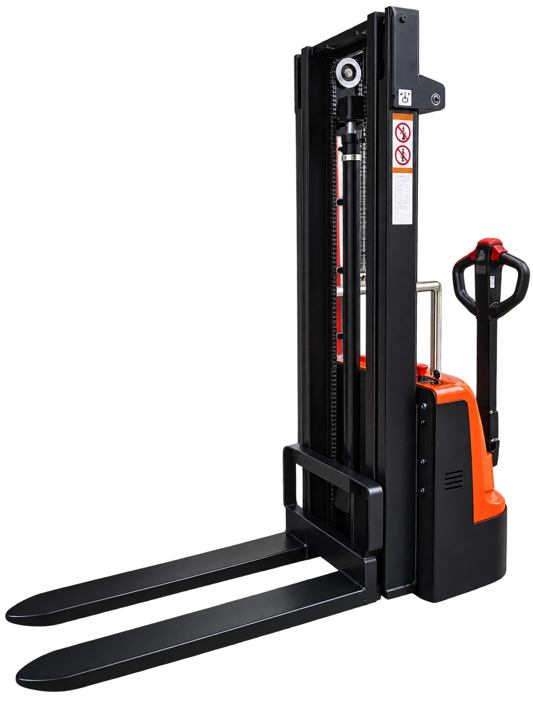 QES15E 1.5 t Offset-Tiller Walkie Electric Stacker
